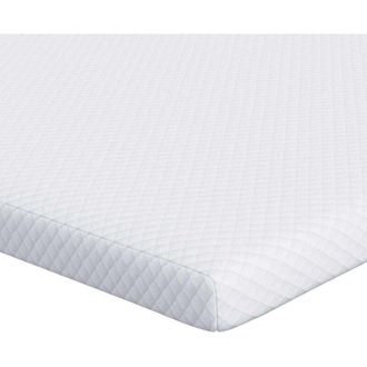 vidaXL Vidaxl - Mattress Pads White 80 x 200 cm 100% polyester jacquard fabric