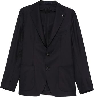 Tagliatore Notched-lapel Patch-pocket Blazer