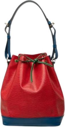 Louis Vuitton Pre-owned Noe Bucket Bag - Dames - Vintage Tas - Rood - ONE Size - Leer - Vintage