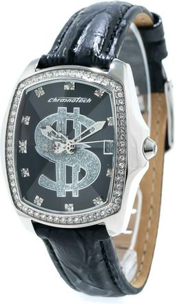 Chronotech Leather Womens Watch
