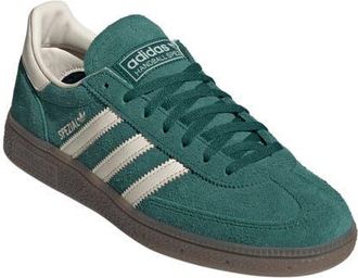 adidas Handball Spezial Sneaker in Green/Cream White/Gum5 at Nordstrom, Size 11.5