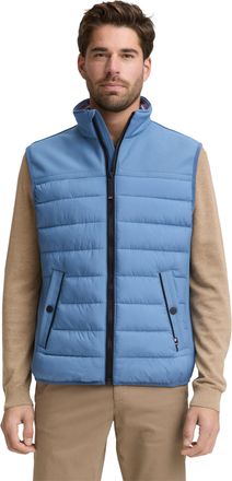 Tom Tailor Steppweste TOM TAILOR, Herren, Gr. XXL, marine blau, Steppware, Obermaterial: 100% Polyester. Futter: 100% Polyester, unifarben, regular fit normal, W