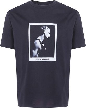 Emporio Armani Hombre, Camisetas, Negro, Talla: M