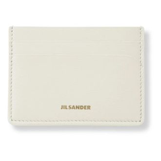 Jil Sander Kaarthouder - Dames - Portefeuilles - Beige - ONE Size - Leer - Accessoires