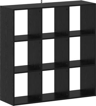 vidaXL Estanter&iacute;a Roble Negro 102 X 32 X 102 Cm Vidaxl
