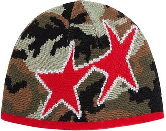 TwoJeys Reversible Icon Beanie - unisex - Hoeden - Veelkleurig - ONE Size - Katoen - Accessoires