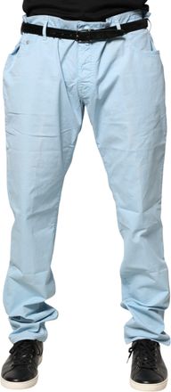 Jacob Cohen Cotton Straight Fit Men Mens Jeans (Pre-Owned)