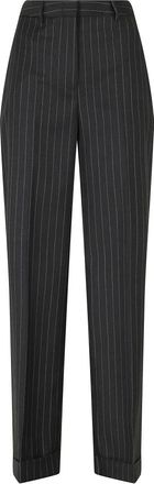 Semicouture Donna, Pantaloni, Grigio, XS, new