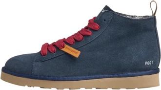 Panchic Blauwe Sneakers voor Mannen Aw 25 - Heren - Veterlaarzen - Blauw - 44 EU - Su&egrave;de - Schoenen