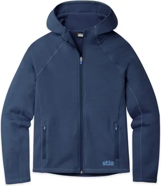 Stio Womens Glide Power Stretch Full Zip Hoodie