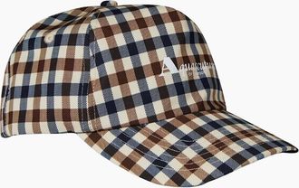 Aquascutum Mens Aquascutum Active Cap Club Check Beige Cap - Size: ONE size