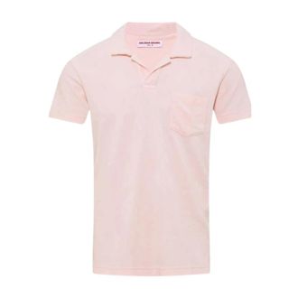Orlebar Brown Hombre, Camisetas, Rosa, Talla: 2XL