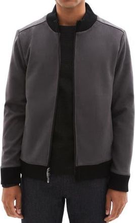 Robert Barakett Lachine Faux Suede Jacket in Smoke at Nordstrom Rack, Size X-Large