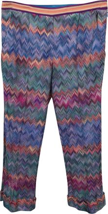 Missoni Zig Zag Culottes in Multicolor Rayon