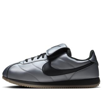 Nike Cortez Leather SE Metallic Cool Grey Black HQ3490-099