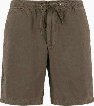 Barbour Mens Barbour Washed Oxford Relaxed Short - Tan - Size: 32/30/31