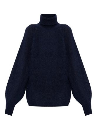 By Malene Birger Magoo raglan-sleeve tutleneck sweater - Blue