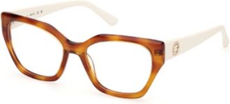 Guess Vierkant Optisch Montuur - unisex - Brillen - Bruin - 55 MM - Accessoires
