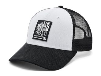The North Face Graphic Mudder Trucker Traditional Hats TNF White/TNF Black/Places We Love, Polyester