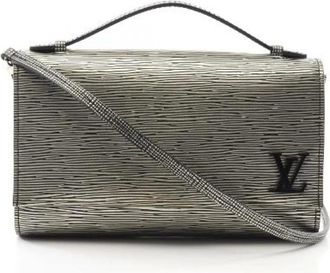 Louis Vuitton Pre-owned Handbags, female, Gray, Size: ONE SIZE Pre-owned Leather louis-vuitton-bags