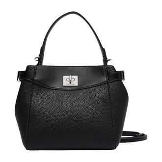 Calvin Klein Mix Media Crossbody - Dames - Tassen - Zwart - Maat: ONE Size