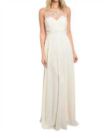Maniju Maxi Dress In Ivory