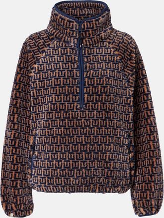 The Upside Castilla Harlow fleece half-zip sweatshirt