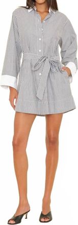 Xirena Louie Mini Dress In Blue