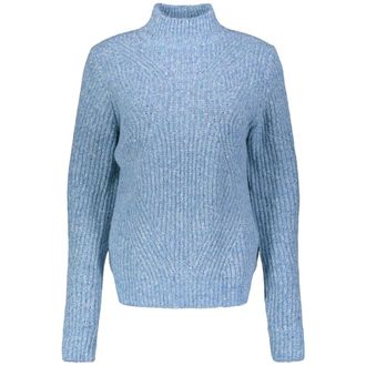 Bloomings Pullover Slk439-9104 - Dames - Truien - Blauw - Maat: XL Katoen