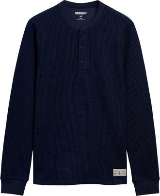 Sebago T-shirt a maniche lunghe Piscataqua - - Tops - Uomo - Blu - M