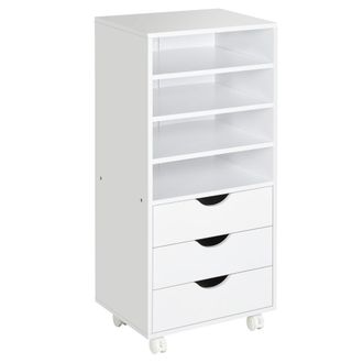 Vinsetto Armario de archivos 38x40x86.8 cm blanco