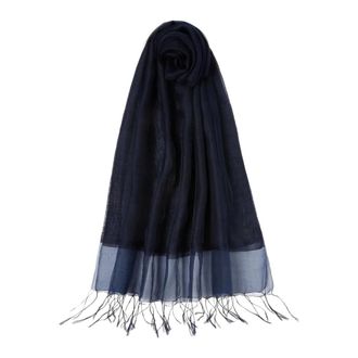 Emme Di Marella Scarves, female, Blue, Size: ONE SIZE Mlacaco-006