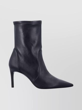 Stuart Weitzman leather sock ankle boots
