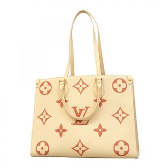 Louis Vuitton Cream Tote Bag (Pre-Owned)