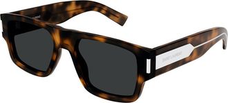 Saint Laurent SL 659 002 Mens Sunglasses Tortoiseshell Size 55 - Free RX Lenses - Free RX Lenses