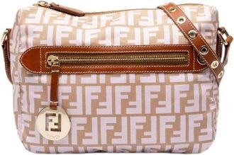 Fendi Borsa a tracolla Pre-owned in tela - - Pre-owned - Donna - Marrone - ONE SIZE