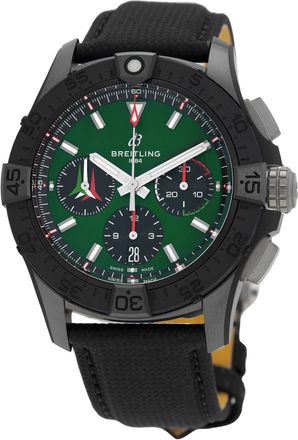 Breitling Avenger Chronograph Automatic Chronometer Green Dial Mens Watch SB01462A1L1X1