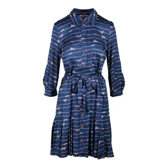 iBlues Kleedjes, Dames, Blauw, M, Chemisiere