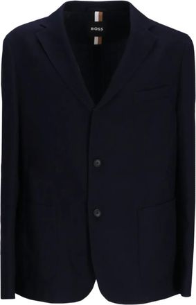 BOSS Blazer in lana - Blu