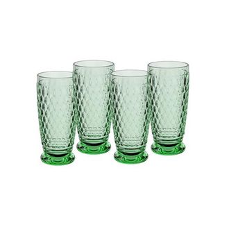 Villeroy & Boch Boston coloured Set of 4 Hiball in Green at Nordstrom