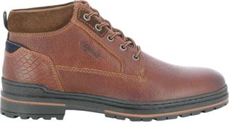 Australian Footware Middelburg Enkellaarsjes - Heren - Veterlaarzen - Bruin - 44 EU - Schoenen