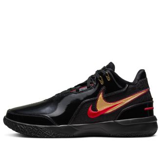 Nike Zoom LeBron NXXT Gen AMPD EP Black Metallic Gold FJ1567-001
