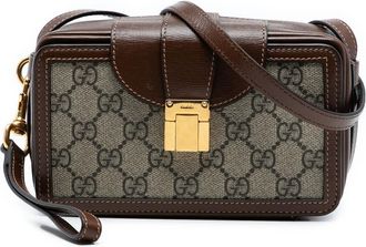 Gucci Pre-owned Gucci GG Supreme Box Crossbody 614368 0416