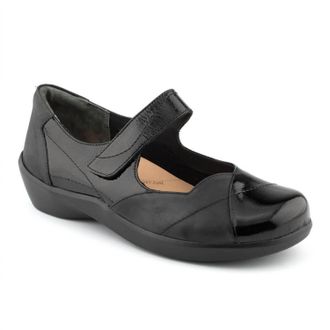 Ziera Womens Ariel W Mary Jane Shoes In Black Leather