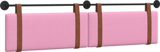 vidaXL Cabecero Colgante Rosa Pu Antiguo Vidaxl