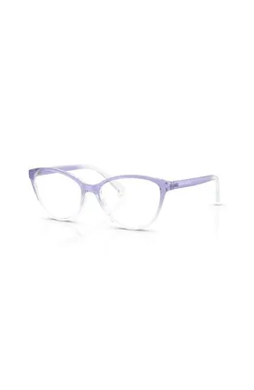 A|X Armani Exchange 53mm Rectangle optical glasses in Violet at Nordstrom