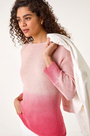Roman Ombre Shimmer Knit Jumper
