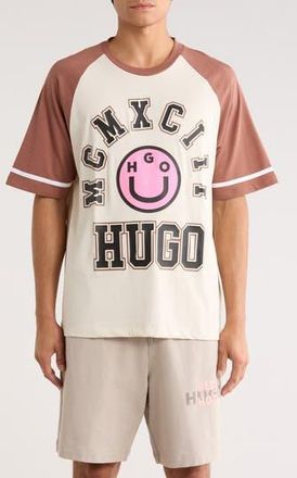 BOSS Nacamos Graphic T-Shirt in Whisper White at Nordstrom Rack, Size Xx-Large