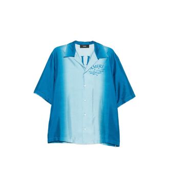 Amiri Buttoned Logo-print Shirt