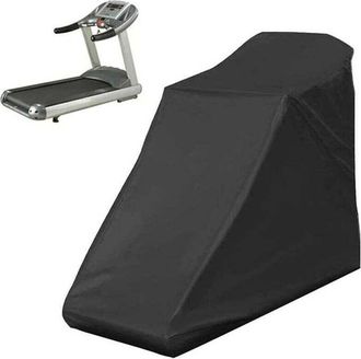 OEM Funda Para Cinta De Correr De Tela Oxford 210d Negra, 200x95x150 Cm